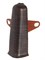 Угол наружный (внешний) с крепежом для плинтуса 85мм Деконика 303 Венге темный - фото 98598