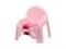 Горшок-стульчик розовый М1528 - фото 98861