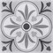 Керамогранит CERSANIT Motley пэчворк цветы серый 29,8x29,8 арт. C-MO4A095D - фото 99346